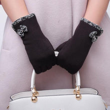 Amazing Candy Colors Lady Women Bowknot Screen Motorcycle Ski Snow Snowboard Warm Gloves Mittens
