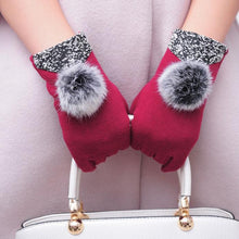 Amazing Candy Colors Lady Women Bowknot Screen Motorcycle Ski Snow Snowboard Warm Gloves Mittens