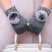 Amazing Candy Colors Lady Women Bowknot Screen Motorcycle Ski Snow Snowboard Warm Gloves Mittens