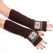 Amazing Fashion Knitted Fingerless Gloves Women Girl Lady Soft Warm Wrist Warmer