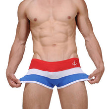 AmazingMen's Sexy UnderwearStriped Cotton Boxer Underpants M L XL