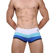 AmazingMen's Sexy UnderwearStriped Cotton Boxer Underpants M L XL
