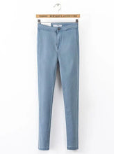 American Apparel AA High Waist Skinny Jeans Stretch Legging Long Pencil Pants Slim fit Denim Trousers S - XXL 4 colors