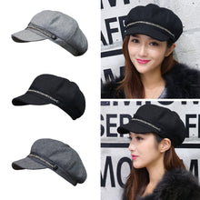 artist-womens-warm-wool-beret-hat-for-women-beading-mesh-lining-cap-casual-dome-bare-chapeu-feminino-boina BBL