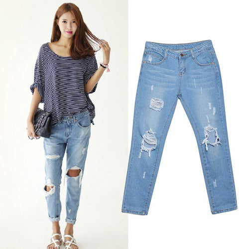 fashion-jeans-women-loose-low-waist-washed-vintage-big-hole-ripped-long-denim-pencil-pants-l4 BBL