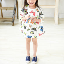 girls-fashion-dress-kids-clothes-long-sleeve-cartoon-butterfly-girl-princess-dresses-vestidos BBL