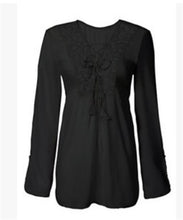 Long Sleeve Base Shirts Women Lace V Neck Hollow Chiffon Blouse Shirt Plus Size Women Tops White Chiffon Shirts