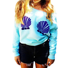 shell-printed-women-off-shoulder-tops-long-sleeve-hoodies-slim-fit-casual-mermaid-sweatshirts-pullovers BBL