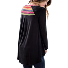 Asymmetric Shirts Turtle Neck Women Long Shirts with Geometry Pockets Long Sleeved Bottoming Blouse LX066