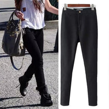Black Jeans Woman With Fleece High Waist Jeans Skinny Pants Stretch Thick Warm Pencil Jeans Denim Trousers