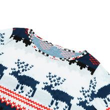 women-mini-christmas-dress-deer-print-long-sleeves-party-clothing-loose-costumes-shirtdress-brown-blue-long-blouse BBL