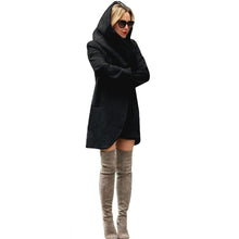 women-hooded-coat-long-sleeve-solid-cardigan-pockets-slim-warm-overcoat-outerwear-dark-light-grey-black-abrigos-mujer BBL