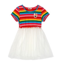 bobora-kids-baby-girl-toddler-rainbow-striped-tutu-dresses-girls-top-party-dress-outfit-clothes BBL