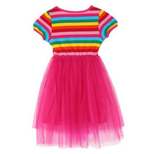 bobora-kids-baby-girl-toddler-rainbow-striped-tutu-dresses-girls-top-party-dress-outfit-clothes BBL