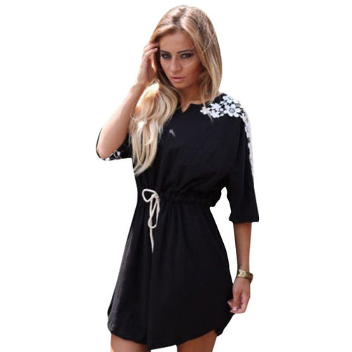 boho-womens-casual-short-shirt-dress-belted-short-sleeve-v-neck-beach-dresses BBL