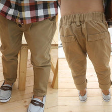 baby-kids-boys-retro-clothes-khaki-casual-pants-straight-trousers-2-7y-children-capris BBL