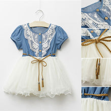 baby-kids-girl-short-sleeve-denim-lace-dresses-tops-white-guaze-children-tutu-dress-sundress-1-6y BBL