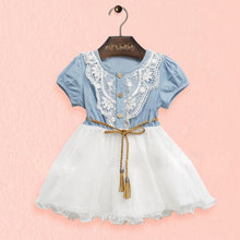 baby-kids-girl-short-sleeve-denim-lace-dresses-tops-white-guaze-children-tutu-dress-sundress-1-6y BBL