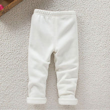 baby-kids-girls-leggings-pants-basic-elastic-waist-warm-thick-skinny-trousers-new BBL