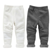 baby-kids-girls-leggings-pants-basic-elastic-waist-warm-thick-skinny-trousers-new BBL