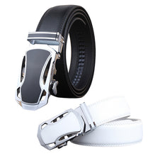 Belt men automatic buckle brand designer leather belts for business men which and luxury for man