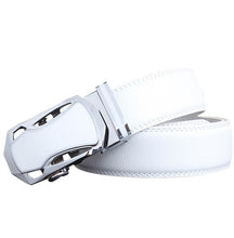 Belt men automatic buckle brand designer leather belts for business men which and luxury for man