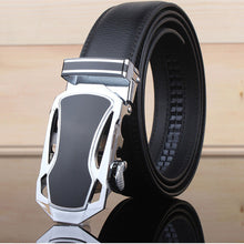 Belt men automatic buckle brand designer leather belts for business men which and luxury for man