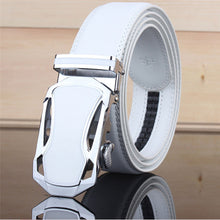 Belt men automatic buckle brand designer leather belts for business men which and luxury for man