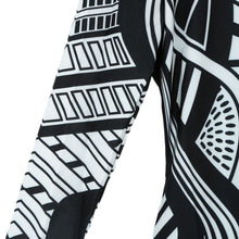 big-discount-women-bodycon-dress-geometry-print-o-neck-three-quarter-sleeve-mini-dresses-club-dress-black BBL