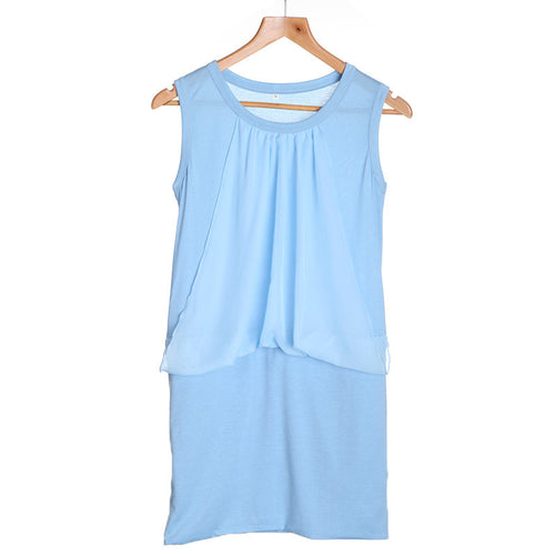 big-sale-women-dress-chiffon-o-neck-office-dress-sleeveless-csual-bodycon-dress-vestidos-blue-white-olus-size BBL