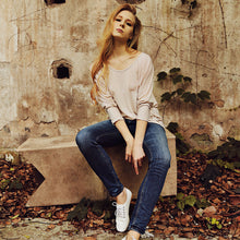 Big Size Loose T Shirt Women Casual Irregular Long Sleeve Tee Shirts O neck Solid Oversized Women Tops Plus Size Women Clothing