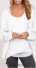 Big Size Loose T Shirt Women Casual Irregular Long Sleeve Tee Shirts O neck Solid Oversized Women Tops Plus Size Women Clothing