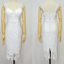 Black White Lace Dress Strap Crochet Party Dresses For Women Hollow Out Sexy Bodycon Dress Slim Mid Dress Plus Size