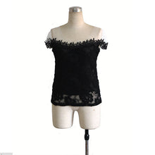 Blusa Feminina Sexy Black Lace Crochet Women Blouses Mesh Patchwork Blusas Shirt Women Plus Size Women Tops Camisa