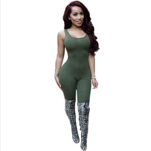 Bodycon Sexy Jumpsuit Club Jumpsuit Bodysuit Backless Tight Women Romper Sleeveless Rompers Womens Jumpsuit Plus Size