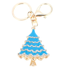 brand-design-christmas-tree-couple-keychain-retro-hollow-out-rhinestone-key-ring-holder-jewelry BBL