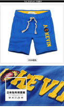 Cotton Beach Shorts for Man Swimmer Short Pants Men Casual Sporting Short Trousers JMS