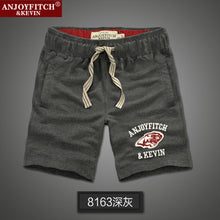 Cotton Beach Shorts for Man Swimmer Short Pants Men Casual Sporting Short Trousers JMS