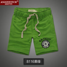Cotton Beach Shorts for Man Swimmer Short Pants Men Casual Sporting Short Trousers JMS