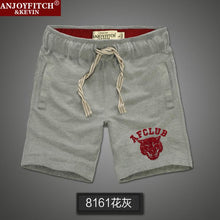 Cotton Beach Shorts for Man Swimmer Short Pants Men Casual Sporting Short Trousers JMS
