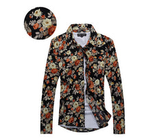 Brand Men Shirt Fashion Mens Casual Button Down Slim Fit Long Sleeve Formal Dress Shirts