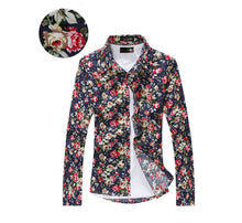 Brand Men Shirt Fashion Mens Casual Button Down Slim Fit Long Sleeve Formal Dress Shirts