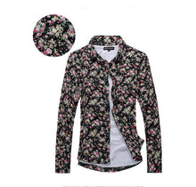 Brand Men Shirt Fashion Mens Casual Button Down Slim Fit Long Sleeve Formal Dress Shirts