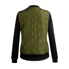 Down Jacket Coat Streetwear Cool Grid Women Jacket Long Sleeve Bomber Jacket 3 Colors S/M/L/XL