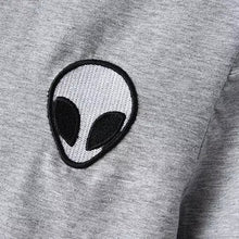 Harajuku Alien T Shirt Tops Sexy Belly Shirts Teenage Short Sleeve Tee Shirt Cotton T Shirt Women