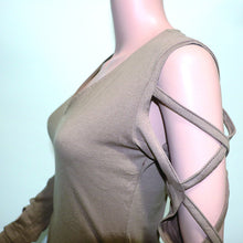 Side Split Irregular Tee Shirt Femme Hollow Long Sleeve T Shirt Women Sexy Tops V Neck T Shirts Casual Tops Tee