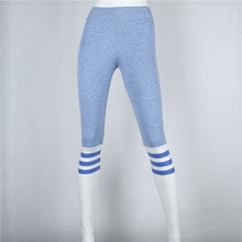 Stretchy Fitness Legging Women Patchwork High Waisted Leggings Slim Skinny Leggin Sexy Fitness Pants