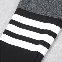 Stretchy Fitness Legging Women Patchwork High Waisted Leggings Slim Skinny Leggin Sexy Fitness Pants