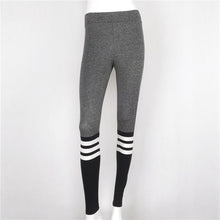 Stretchy Fitness Legging Women Patchwork High Waisted Leggings Slim Skinny Leggin Sexy Fitness Pants