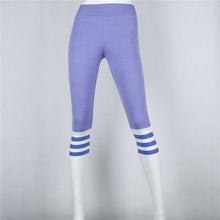 Stretchy Fitness Legging Women Patchwork High Waisted Leggings Slim Skinny Leggin Sexy Fitness Pants
